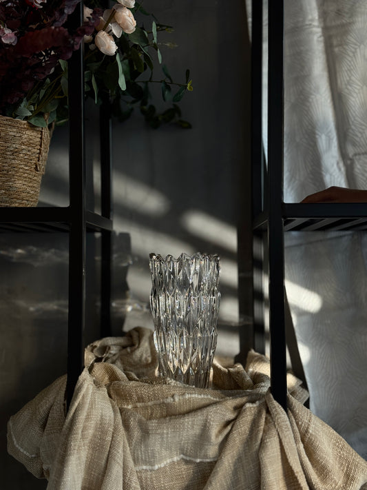 CRYSTAL CROWN VASE