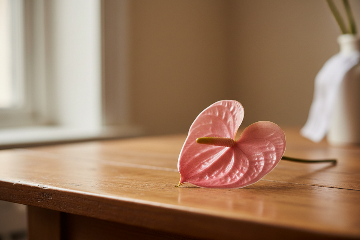 one piece Aunturium candy on table